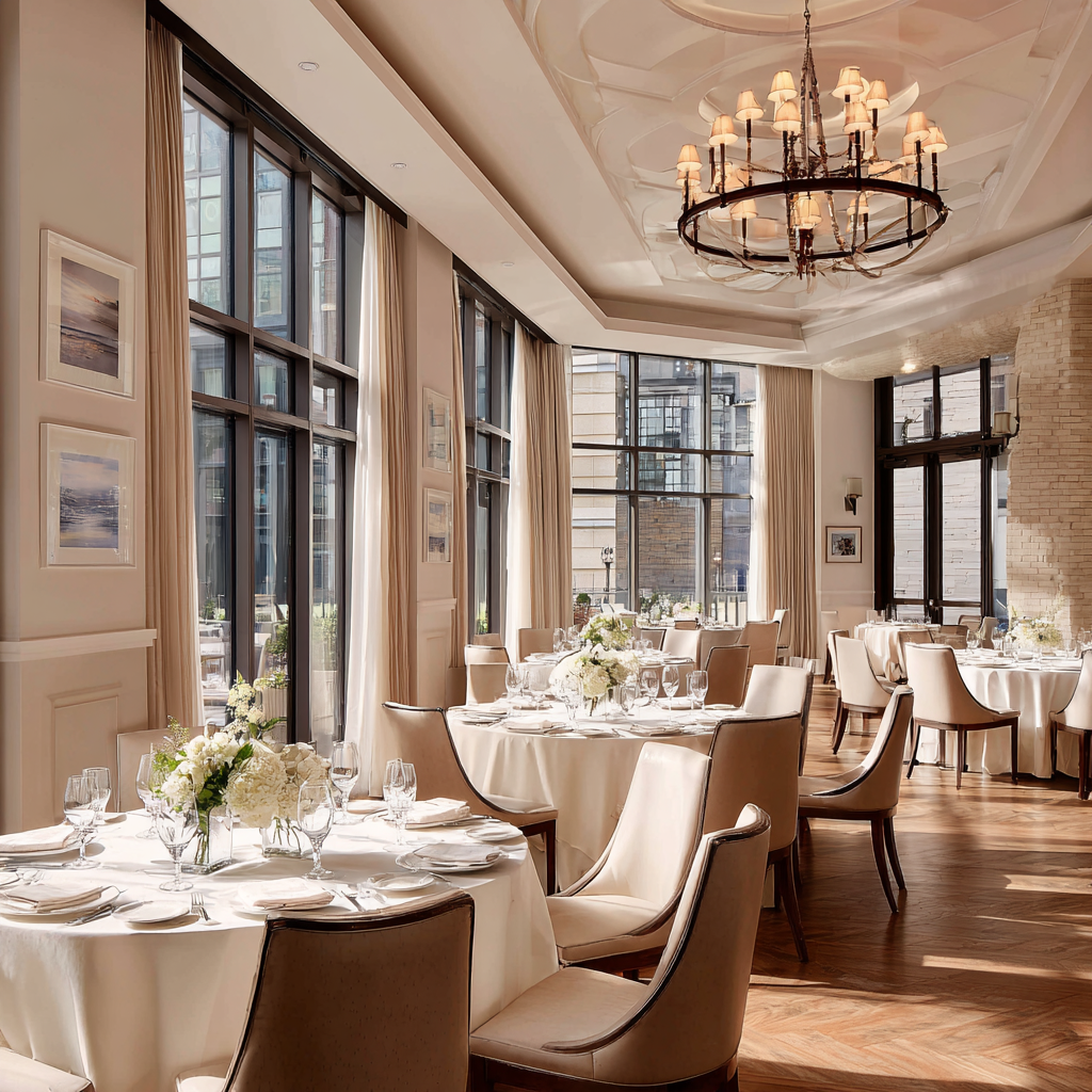 Elegant dining space